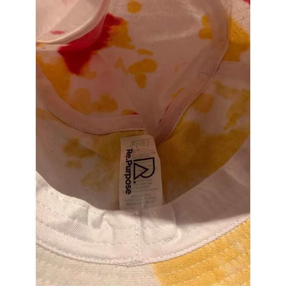 Re Purpose tye dye bucket hat C17-29
